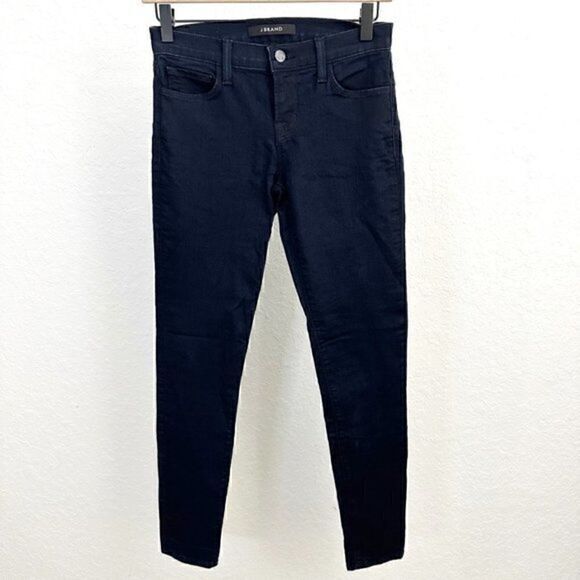 J Brand‎ Lapis Low Rise Cropped Skinny Leg Jeans Blue Size 26 - Picture 2 of 15